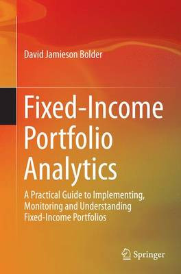 Fixed-Income Portfolio Analytics - 9783319365442