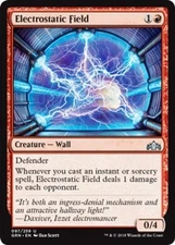 1x Electrostatic Field NM-Mint, English Guilds of Ravnica MTG Magic