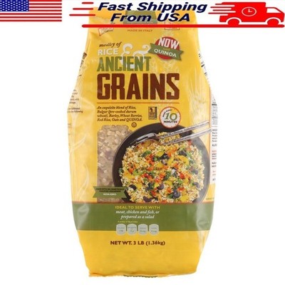 Whole Grain Medley & Quinoa 3-Lb Blend Vegan & Non-Gmo Healthy Rice Substitute