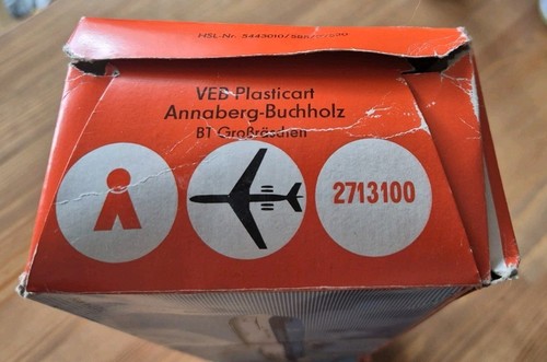 Blechspielzeug DDR, Flugzeug, ILS 62, VEB Annaberg Buchholz - Bild 13 von 13