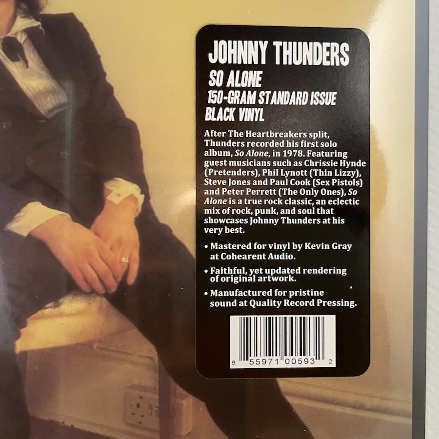 So Alone by Johnny Thunders (Record, 2022) for sale online
