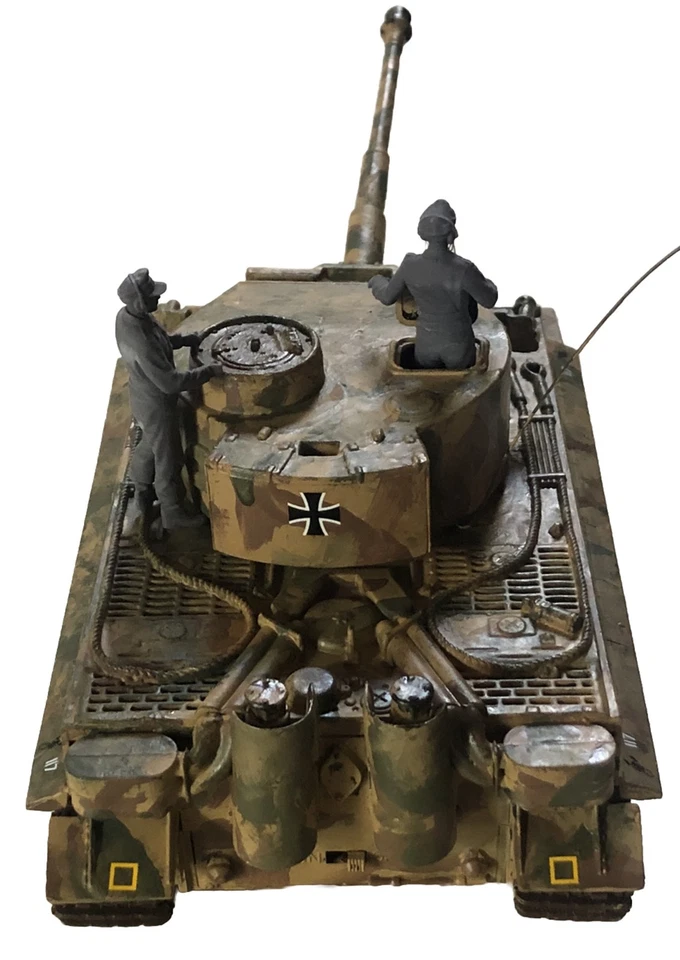 Modello Dipinto A Mano Carro Armato Tigre Tedesco 1/35 Tiger NewRay SenzaScatola - Immagine 2 di 4