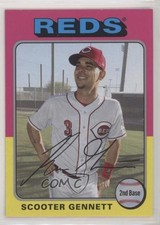 2019 Topps Archives 1975 Design Silver 60/99 Scooter Gennett #103 0h1