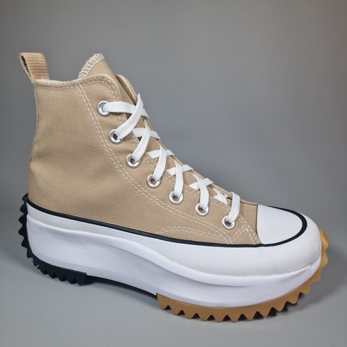 Zapatillas de senderismo Converse Run Star para mujer talla 5 beige zapatos de plataforma cómodos - Imagen 13 de 19