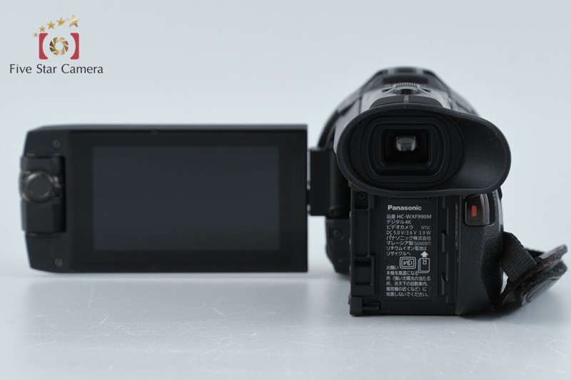 Panasonic HC-WXF990M Black 4K Digital Camcorder | eBay
