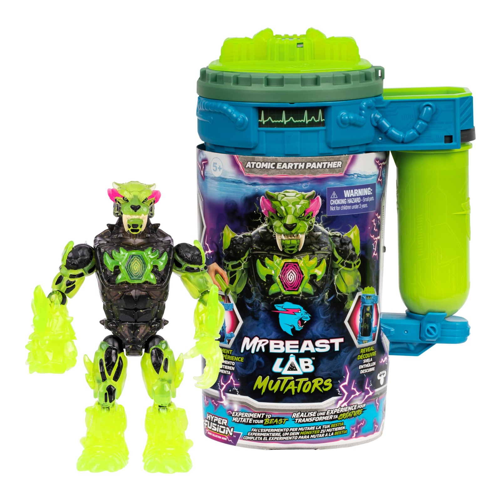 MrBeast Lab Hyper Fusion Mutators, Experiment - Create The Atomic Earth Panther