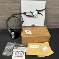 SRAM Maven Ultimate Stealth Disc Brake and Lever - Front, Post Mount, 4-Piston,