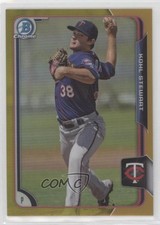 2015 Bowman Draft Chrome Gold Refractor 34/50 Kohl Stewart #148 a2f