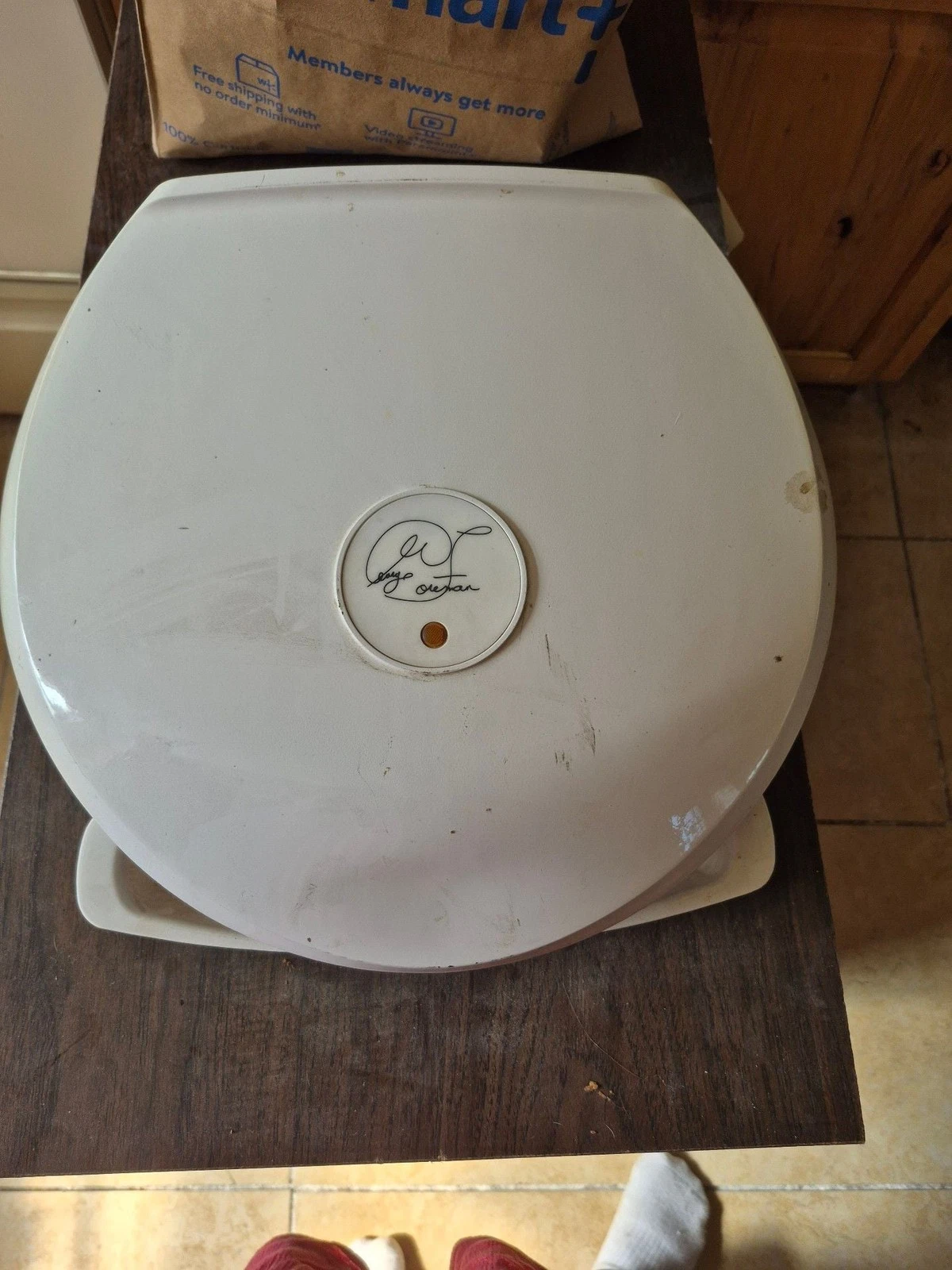George Foreman Indoor Grill White