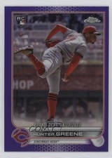 2022 Topps Chrome Update Rookie Debut Purple Refractor Hunter Greene #USC93 0w7