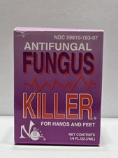 No Miss Antifungal Fungus Killer for hands and feet 1/4 fl.oz. 7ml New Bottle