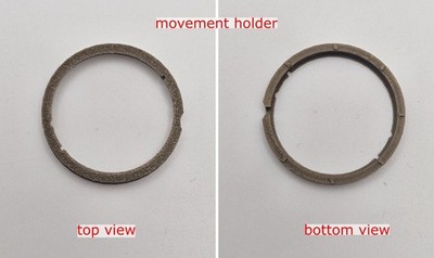 ETA 2824 to NH35 case adapter kit (for ETA or No-Date Seiko dial