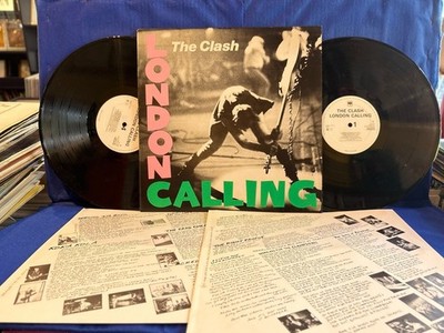 THE CLASH LONDON CALLING 2LP INSERT (CLASH 3). ORIGINAL EUROPA NEAR MINT