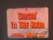 SINGIN IN THE RAIN 1952 SUPER 8 COLOUR SOUND 1000FT 8MM CINE FILM COLLECTOR EDIT