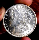 MORGAN SILVER DOLLAR 1921 BU++ FROSTY LUSTER NICE PQ COIN 90% SILVER DOLLAR