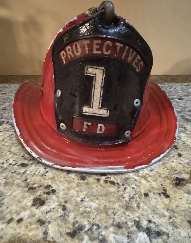 Rochester New York Fire Department Protectives, Cairns and Brothers Fire Helmet 