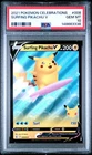 3336 Surfing Pikachu V 2021 Pokemon Sword & Shield Celebrations #008 PSA 10