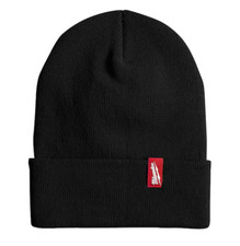Milwaukee Men's Black Acrylic Cuffed Beanie Hat One Size Fits Most