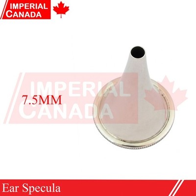 Ear Specula 7.5mm Fig 3 Stainless Steel German Grade Surgical Instrument KLP3634
