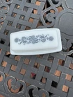 Vintage PYREX Old Town Dark Blue Onion Covered Butter Dish