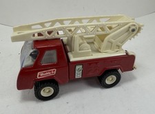 VTG Buddy L Vintage Pressed Steel and Plastic 6" Ladder Truck Fire Engine