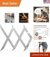 Precision Center Finder Tool - Hand-Powered Stainless Steel for Easy Calibration