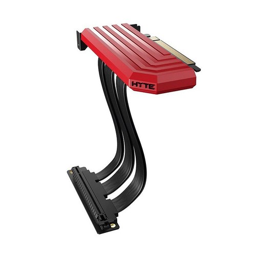 Hyte PCI-E 4.0 Riser Kabel, 20 cm - rot - Bild 2 von 7