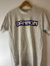 Vintage Dannon Shirt Adult Large Fruit Of The Loom Made In USA Nice Shirt