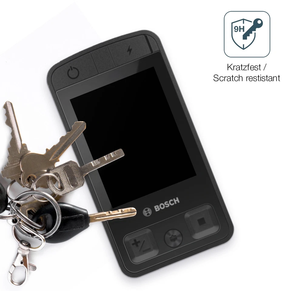 2x Protection ecrán pour Bosch Kiox 400C mat Verre souple Film Protecteur 9H - Photo 3/4