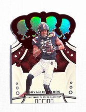 Bryan Edwards ~ 2020 Panini Chronicles Crown Royale ~ Rookie Red #43