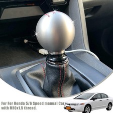 6 Speed Type R Shift Knob For Honda Acura Civic Si Solid Style M10x15 Universal