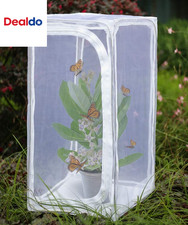 30" Heavy Duty Monarch Butterfly Habitat, Outdoor Collapsible Insect Mesh Cage T