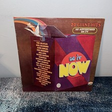 Do It Now - 20 Giant Hits - Various Artists -  Ronco LP-1001 - Original Shrink