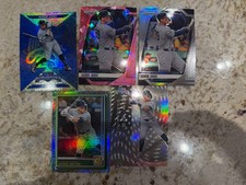 AARON JUDGE Panini Lot Of 5 (Donruss Rocket, Silver Prizm, Pink Ice, Crusade SP