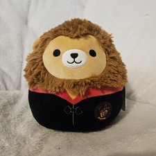 Squishmallows Harry Potter Gryffindor Lion House Robe Soft Stuffed Plush 8" NWT