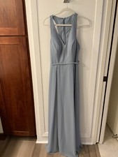 NWT AZAZIE Women’s Bridesmaid Wedding Party Chiffon Formal Gown Dress Size A8
