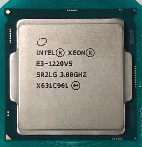 Intel Xeon E3-1220 V5 3.00 GHz 4 Core 8MB SR2LG 80W LGA 1151 CPU Processor