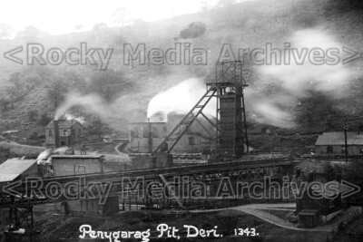Ook-93 Penygarag Pit Deri, Wales. Foto