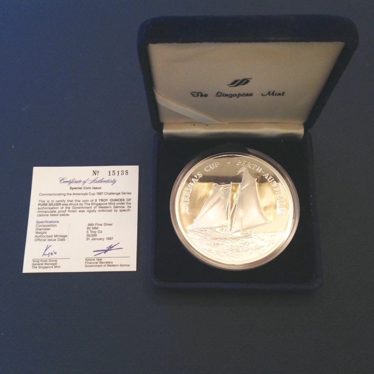 Silver 1987 South Pacific Coins for sale | eBay