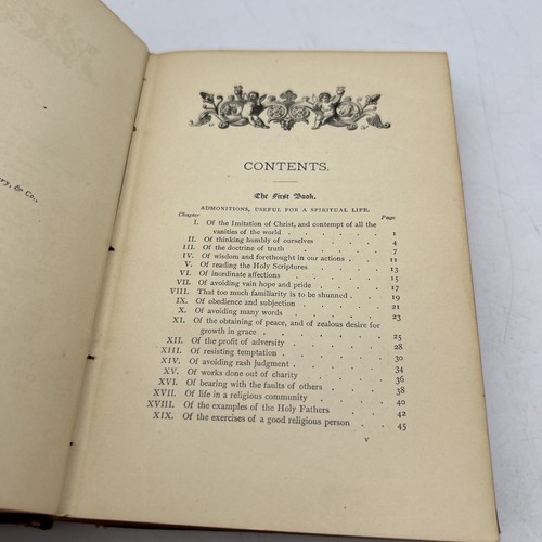 Vintage 1882 der Nachahmung Christi von Thomas Kempis - Bild 8 von 11