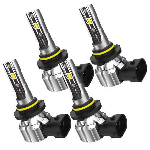 AUXITO 9005 + 9006 Combo 4 LED Headlight Kit Bulbs High Low Beam White 80000LM - Picture 20 of 20
