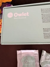 Owlet Baby Monitor With 2 Additional Sock Sizes, Charging Base, And Cords
