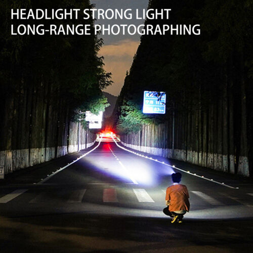 Headlamp Rechargeable LED Head Light Forehead Flashlight Torch with Red Light - Picture 8 of 12