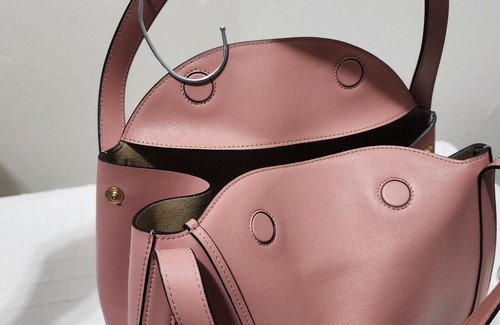 Wandler Lin leather shoulder bag, light pink. MSRP $1015 - Picture 4 of 16