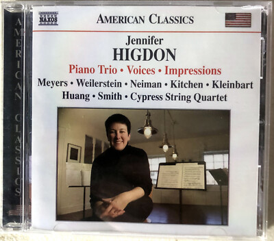 Jennifer Higdon Piano Trio Voices Impressions Cypress String Quartet (CD, 2006)
