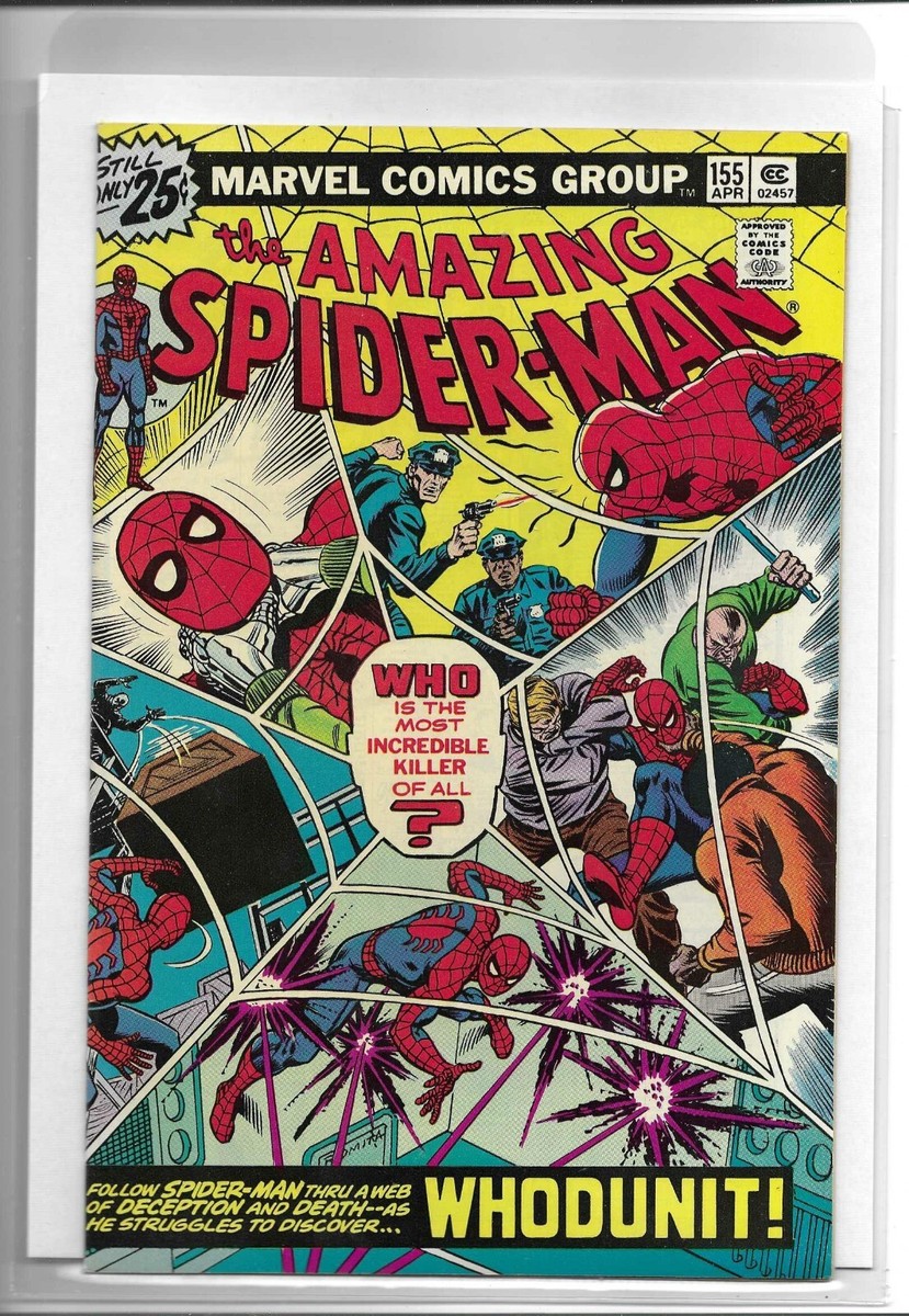 THE AMAZING SPIDER-MAN #155 APRIL 1976 NEAR MINT CONDITION 25