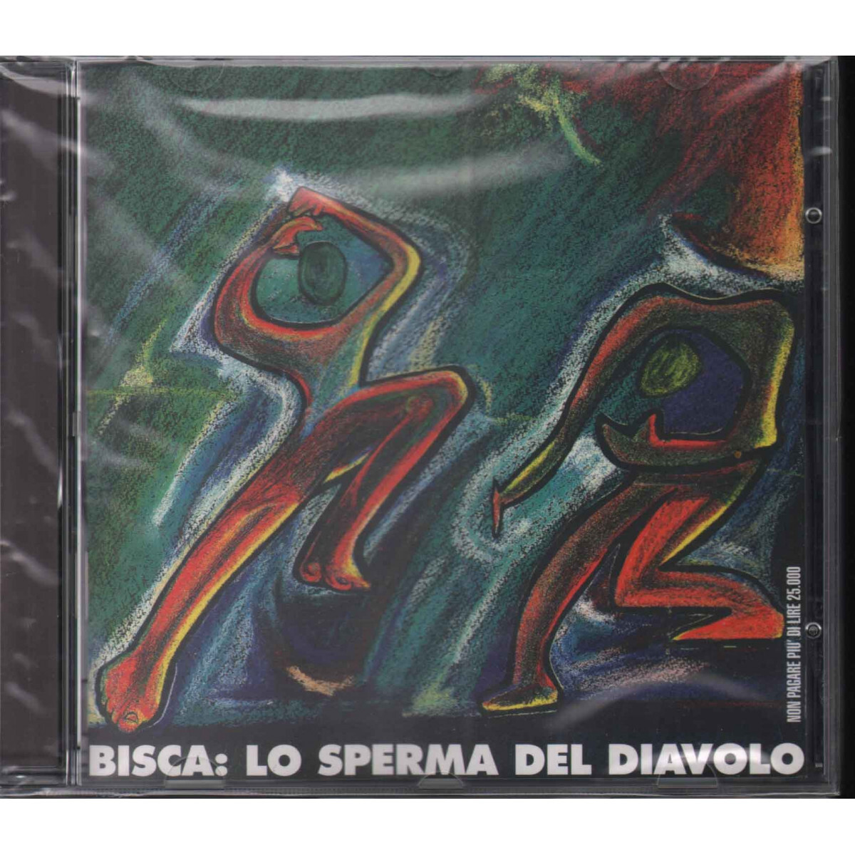 Bisca ‎CD Lo Sperma Del Diavolo / Io ‎IO 003 CD Sealed