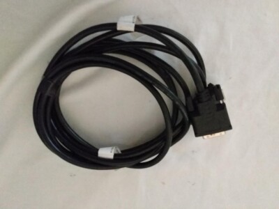 NEW NCR 497-0446722 MALE - MALE M-M DVI CABLE BLACK 1432 C191 0010