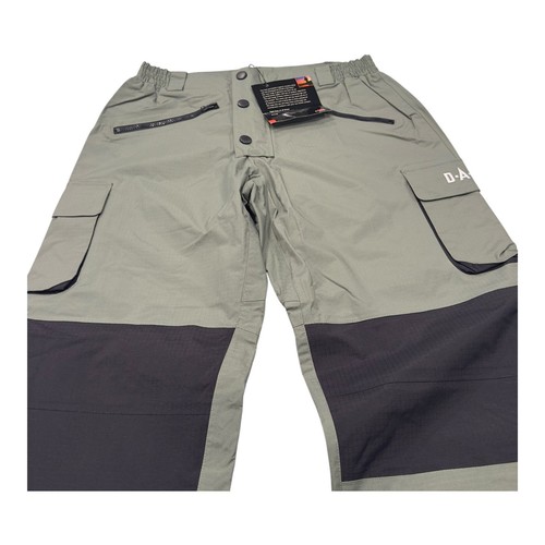 DAM Mens Medium Fishing Pants Green Cargo Outdoor Gear Angler Hiking Lightweight - Picture 2 of 13