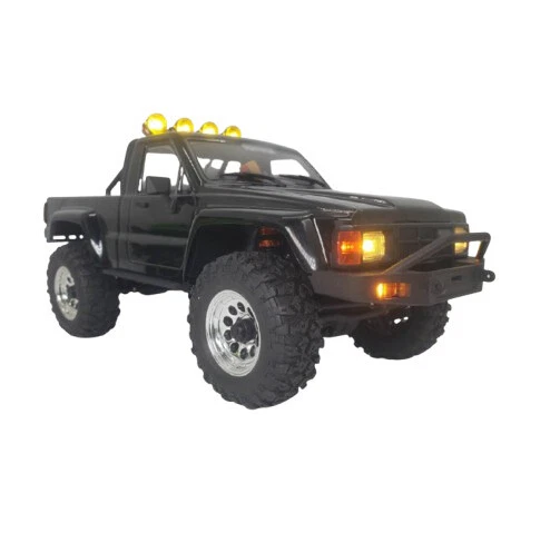 Front Bumper For HPI venture 1/18 HILUX RC Crawler Car Parts with LED lights - Image 3 of 4